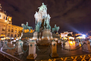 statue of Empress Maria Theresa, Vienna, Austria