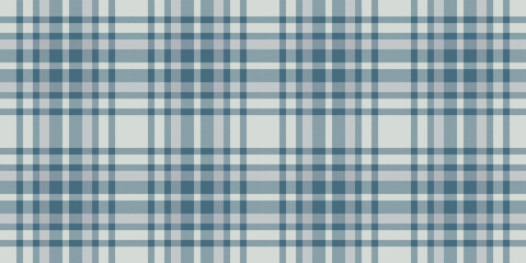 Plaid pattern seamless fabric texture in vector