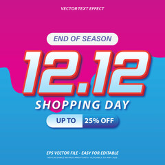 12 12 sale online shop editable banner