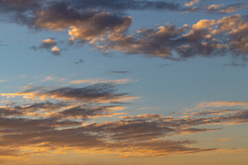 Fototapeta premium background in the form of the evening sky