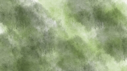 Green watercolor background for textures backgrounds and web banners design