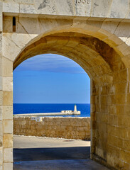 Mediterranean - the door to the lighthouse