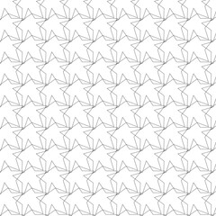 The geometric pattern with lines. Seamless background. White and gold texture. Graphic modern pattern. Simple lattice graphic design