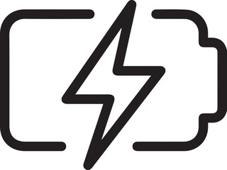 Battery icon set. battery charge level. battery Charging icon
