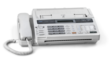 Telephone and Fax Machine