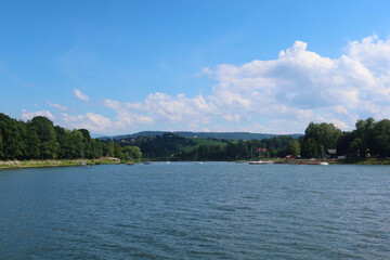 Zywiec Lake, Poland. Zywiec Lake (Polish: Jezioro Zywieckie) is a reservoir on the Sola river in southern Poland, near the town of Zywiec