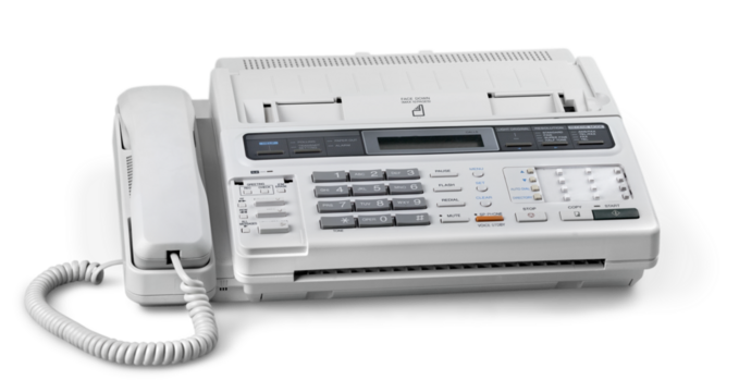 Telephone and Fax Machine