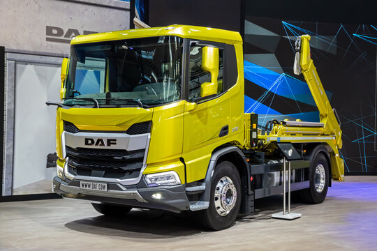 DAF XD 450 Tractor Truck presented at the Hannover IAA Transportation Motor Show. Germany - September 20, 2022