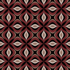 Fototapeta premium Artistic Creative Texture. Ethnic Organic Spatter. Abstract Dyed Background. Brown Red Distressed Dyed Background. Creative Dribble Color Art. Tye Dye Pattern Dark Lush Lava 
