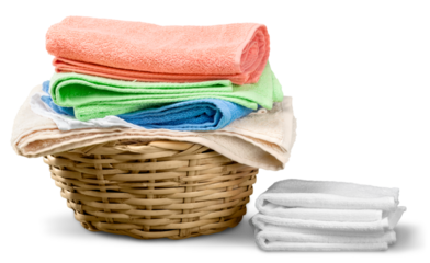 Basket of Clean Laundry