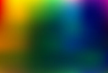 Light Multicolor, Rainbow vector glossy abstract template.