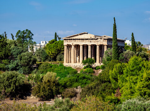 Temple of Hephaestus, Ancient Agora, Athens, Attica