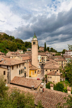 Landscape, Historic center, Asolo, Treviso, Veneto, Italy