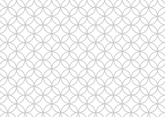 七宝　七宝つなぎ　和柄　背景　薄墨　グレー