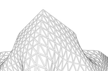 abstract modern architecture