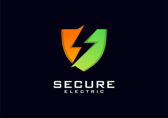 SECURE ELECTRICAL MODERN LOGO DESIGN