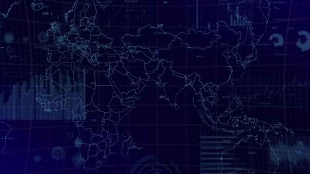 Data analysis GDP Charts of Philippines Country with graphs, charts, analytics in background | Philippines Country Data analysis development and growth charts and graphs video background in 4K|60 FPS
