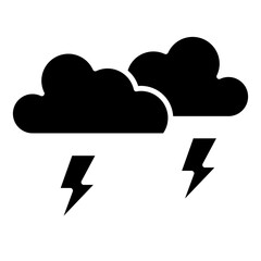 cloud thunder icon