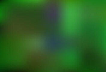 Light Green vector blur pattern.