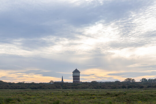 Sky And Watertower 