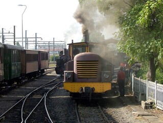 Maneuvers at the station