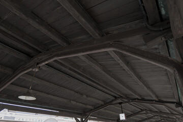 門司港駅の構内　福岡県北九州市