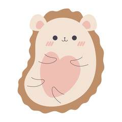 hedgehog animal kawaii