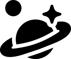 Astronomy science icon