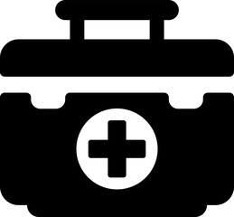 Fototapeta premium Medical case icon