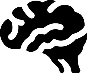 Brain organ icon