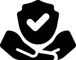 Fototapeta premium Insurance protection icon