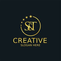 S & T logo luxury