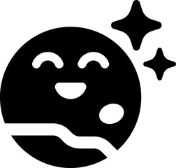 Planet emoji icon