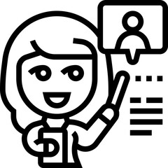 secretary icon