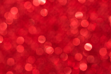 Red Bokeh Background, Christmas background