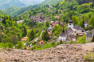 The Spania Dolina village