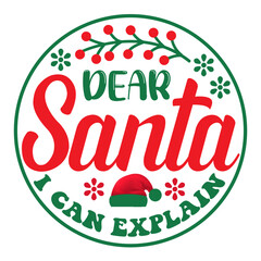 Dear Santa i can explain SVG