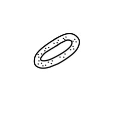 doodle breakfast icon