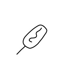 doodle breakfast icon