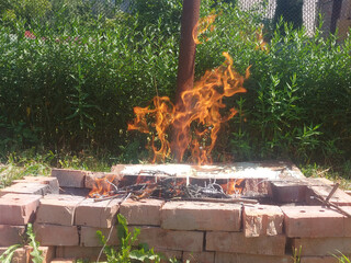 Lagerfeuer in the garden