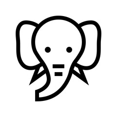 Elephant Vector Icon