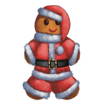 Christmas Cookies, Gingerbread PNG 