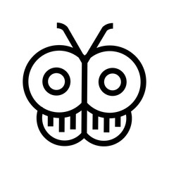 Obraz premium Butterfly Vector Icon