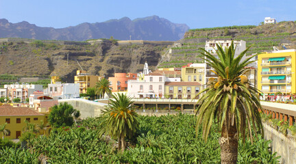 Fototapeta na wymiar Tazacorte, La Palma, Canarias