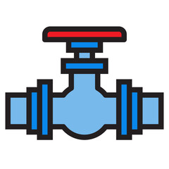Valve color line style icon