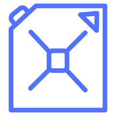 barrel fuel jerrycan oil petrol line icon