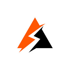Electric Logo can be use for icon, sign, logo and etc