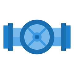 Valve flat style icon