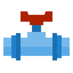 Valve flat style icon