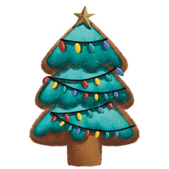 Christmas Cookies, Gingerbread PNG 